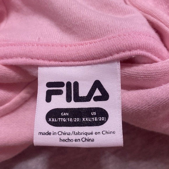 Grey and Pink Fila Sweater Dress Size XXL(18/20) - Picture 3 of 3